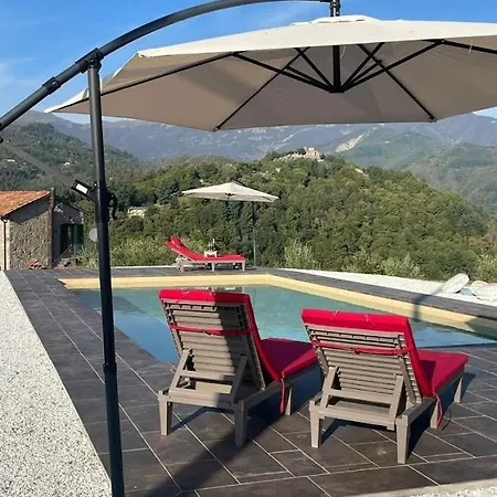 Casa Di Sylvia-enjoy Tranquility And Amazing Views Ferienhaus Coreglia Antelminelli